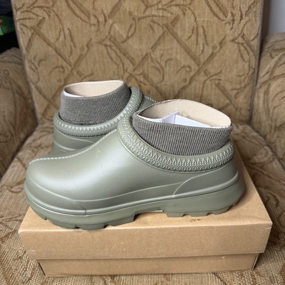 UGG Women's 7 Tasman X Clogs Waterproof Shoes Green 1125730 - Picture 3 of 7